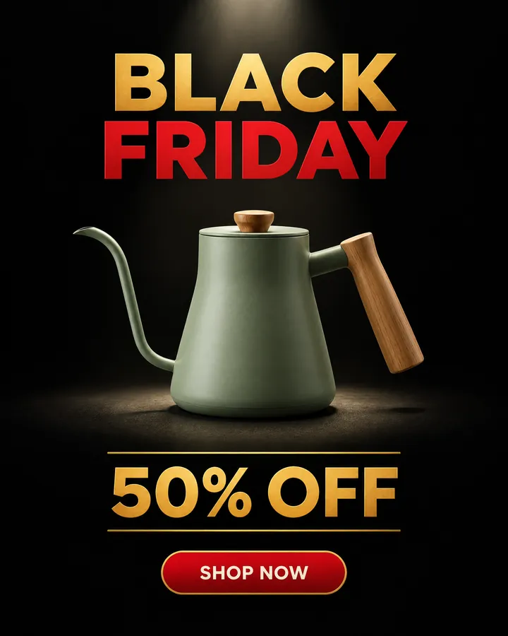 Black Friday Sale Poster — generated with GPT Image 2.5